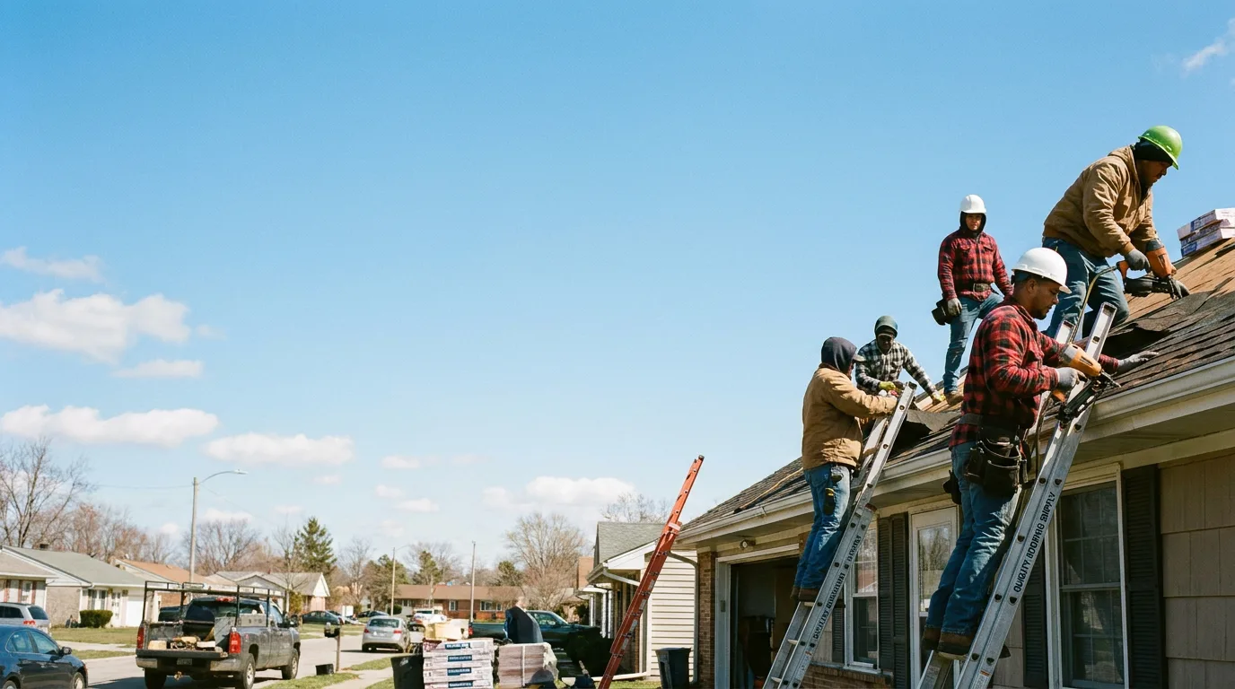 Roofing in New Waverly, IN near me